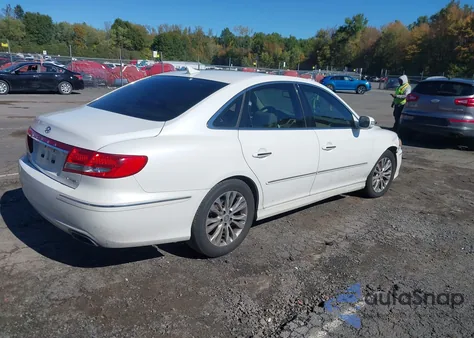 2011 Hyundai Azera Limited from USA, damaged, VIN KMHFC4DF1BA536911
